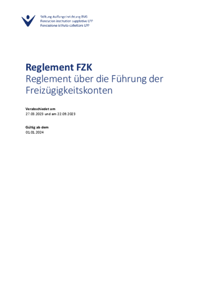 Reglement FZK 2024